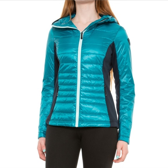 Rossignol SKPR PrimaLoft Hybrid Lightweight Jacket Insulated size L Dark Emerald